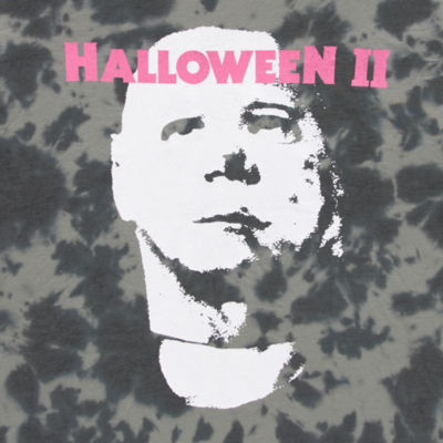 Grayson Threads, The Label Haloween Michael Myers Womens Juniors Crew Neck Short Sleeve Oversized Graphic T-Shirt