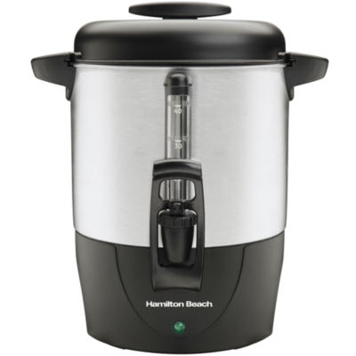 Hamilton Beach® 40Cup Dispensing Coffee Urn, Color Silver