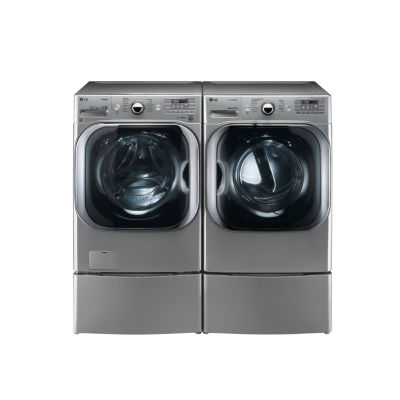 LG ENERGY STAR® 5.2 cu.ft. Mega Capacity TurboWash™ Front-Load Washer with Steam Technology