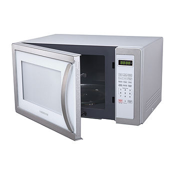 Farberware Classic 0.7 Microwave Oven, Brushed Stainless FMO07AHTBKJ,  Color: Stainless Steel - JCPenney