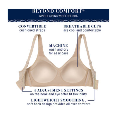 Vanity Fair® Beyond Comfort Simple Sizing Wirefree Bra 72204