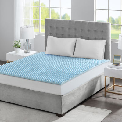 Sleep Philosophy 1½" Gel Memory Foam Mattress Topper