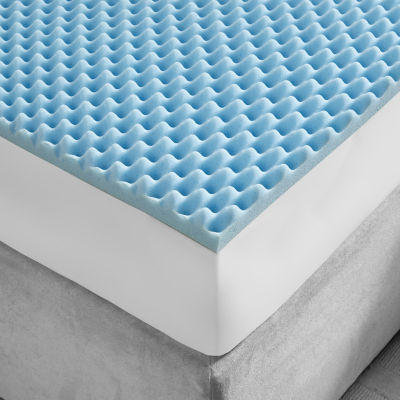 Sleep Philosophy 1½" Gel Memory Foam Mattress Topper