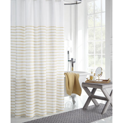 Liz Claiborne Painterly Stripe Shower Curtains