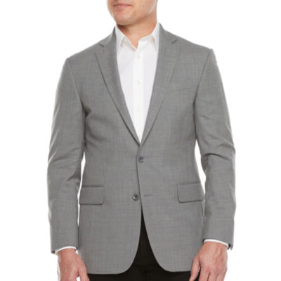 Stafford Coolmax All Season Mens Stretch Fabric Regular Fit Sport Coat