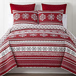 North Pole Trading Company Winterhaven Holiday Quilt Set