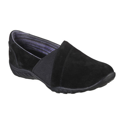 Skechers Womens Breathe Easy Slip-On Shoe, Color: Black - JCPenney