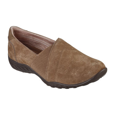 Skechers Womens Breathe Easy SlipOn Shoe, Color Desert Tan JCPenney