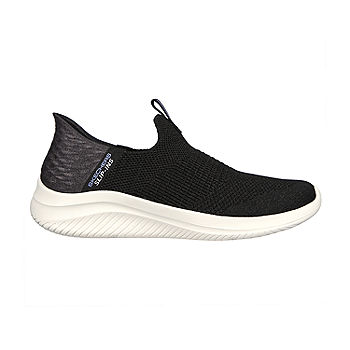 Buy Skechers Women's Hands Free Slip Ins Ultra Flex 3.0 Smooth Step  Sneaker, Grey, 8 at