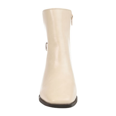 Journee Collection Womens Aubrie Stacked Heel Booties