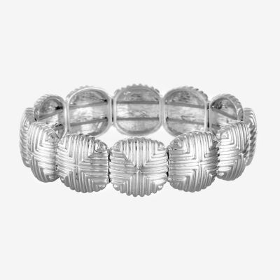 Liz Claiborne Square Stretch Bracelet