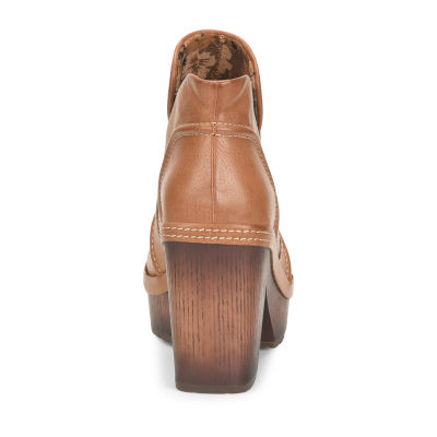 Korks Womens Robin Block Heel Booties