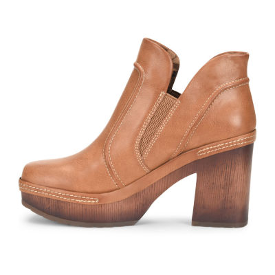 Korks Womens Robin Block Heel Booties