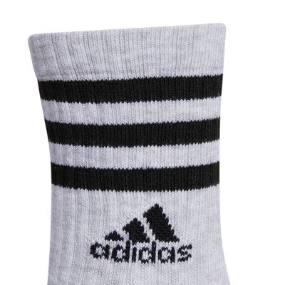 adidas Big Boys 6 Pair Crew Socks