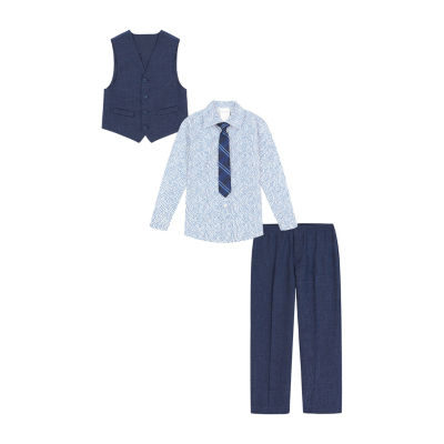 Van Heusen Little & Big Boys 3-pc. Suit Set, Color: Tanzanite - JCPenney