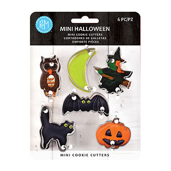 R&M International Llc Mini Halloween 6-pc. Cookie Cutters, Color: Silver -  JCPenney
