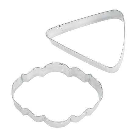 R&M International Llc Pumpkin Pie Centerpiece 2-pc. Cookie Cutters, One Size, Silver