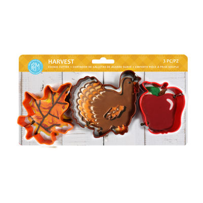 R&M International Llc Harvest 3-pc. Cookie Cutters