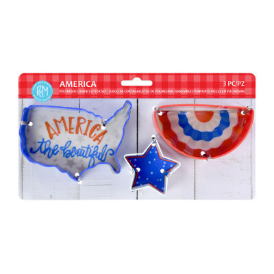 R&M International Llc America 3-pc. Cookie Cutters