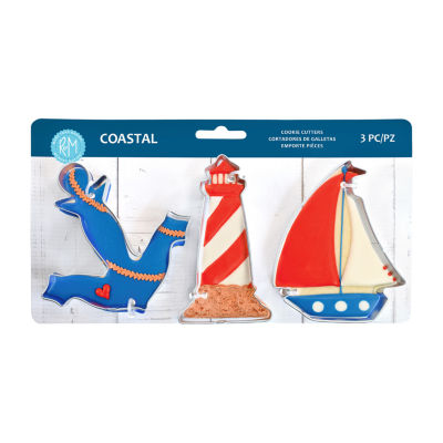 R&M International Llc Coastal 3-pc. Cookie Cutters