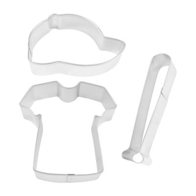 R&M International Llc Baseball 3-pc. Cookie Cutters