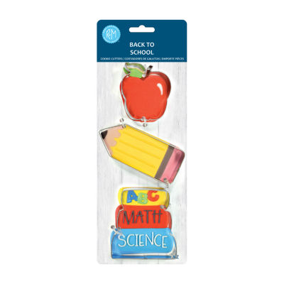 R&M International Llc Back to School 3-pc. Cookie Cutters