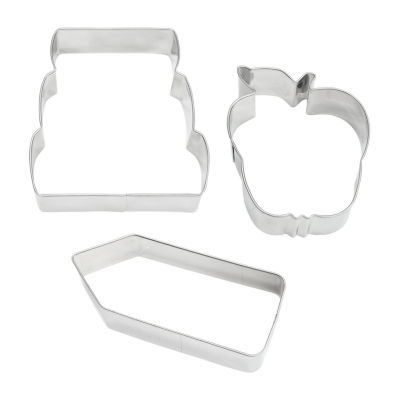 R&M International Llc Back to School 3-pc. Cookie Cutters