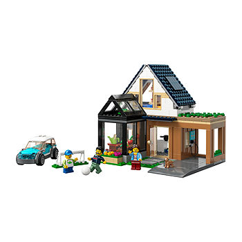 LEGO City Family House And Electric Car 60398 Building Set (462 Pieces) -  JCPenney