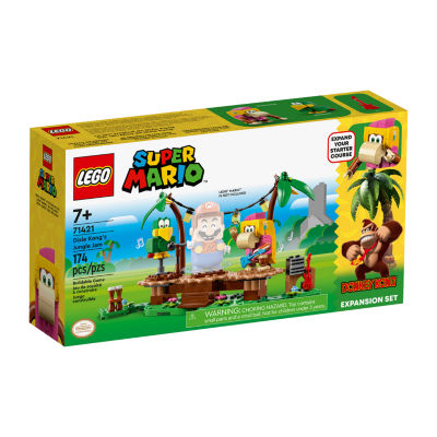 LEGO Super Mario Dixie Kong's Jungle Jam Expansion Set 71421 Building Set (174 Pieces)