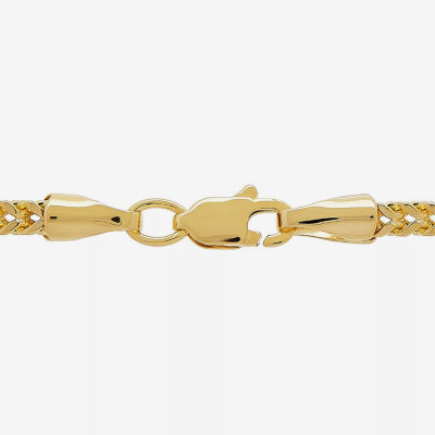 14K Gold Inch Hollow Curb Chain Necklace