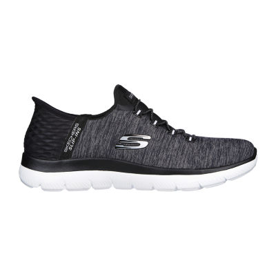 Skechers Mens Go Walk Flex Hands Free Slip-Ins Slip-On Walking Shoes,  Color: Dark Gray - JCPenney