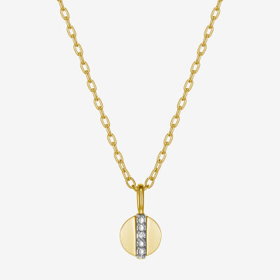 Sparkle Allure Diamond Accent 18 Inch Cable Pendant Necklace