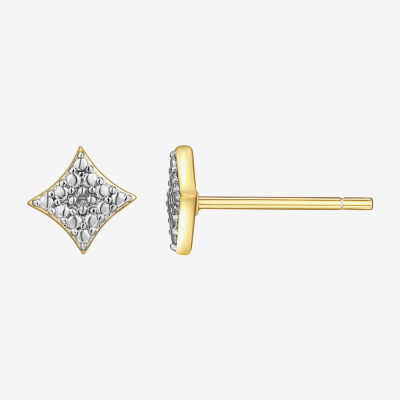 Sparkle Allure Diamond Accent 6.7mm Diamond Stud Earrings