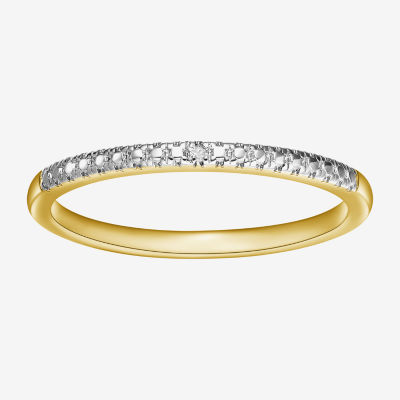Sparkle Allure Womens White Diamond Accent Delicate Band