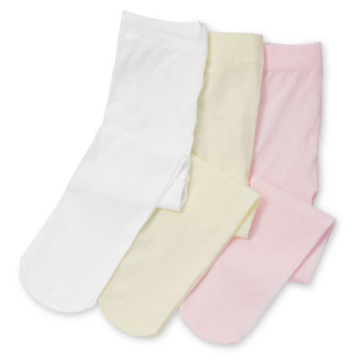 Piper & Jax Baby Girls 3-pc. Tights