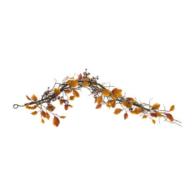 Nearly Natural Artificial Foliage Thanksgiving Garland