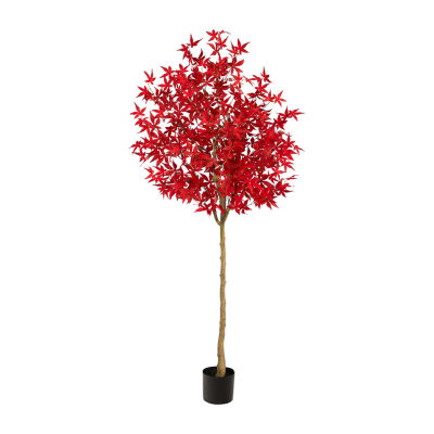 Nearly Natural 6ft Autumn Maple Fall Artificial Plant