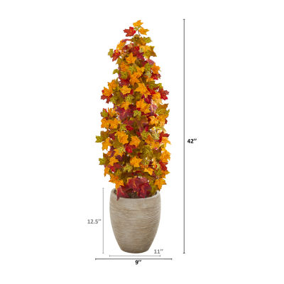 Nearly Natural 42" Faux Maple Artificial Plant