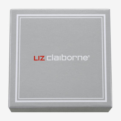 Liz Claiborne Collar Necklace And Drop Earring Silver Tone 2-pc. Jewelry Set
