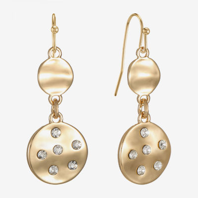 Liz Claiborne Glass Drop Earrings