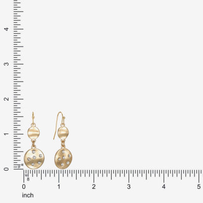 Liz Claiborne Glass Drop Earrings