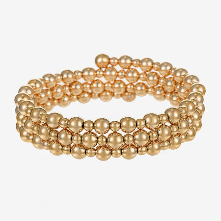 Liz Claiborne Womens Wrap Bracelet, One Size, Yellow