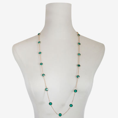 Liz Claiborne 36 Inch Rolo Round Strand Necklace