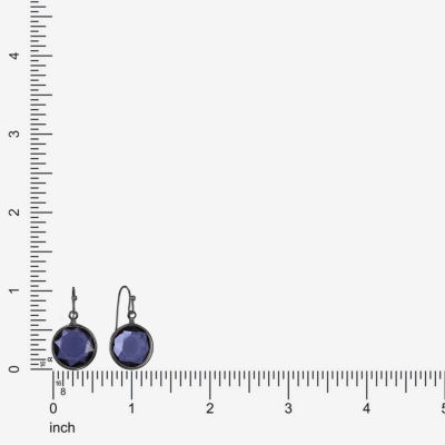 Liz Claiborne Round Drop Earrings