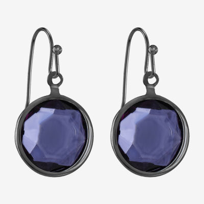 Liz Claiborne Round Drop Earrings