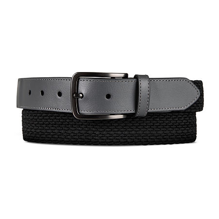 Reebok Webbing Tab Mens Belt, Xl (42-44), Black