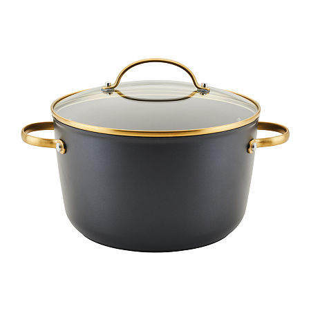 Farberware Induction 6-qt Stockpot With Lid, One Size, Black