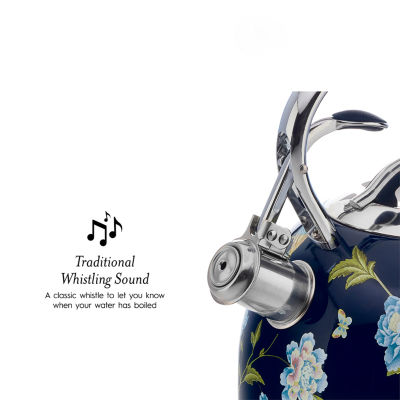 Laura Ashley Stove Top 10-Cup Tea Kettle