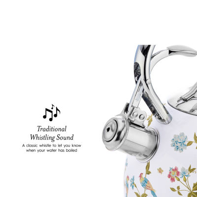 Laura Ashley Stove Top 10-Cup Tea Kettle