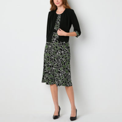 Studio 1 Puff Print Jacket Dress MainPlace Mall